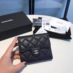 Chanel Small Wallet Black